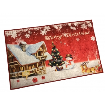Kerst deurmat - Kerstboom
